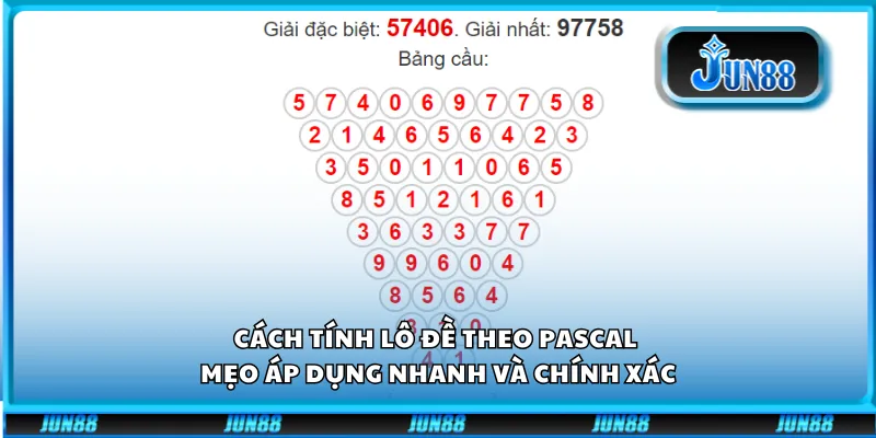 Cách tính lô đề theo Pascal - Mẹo áp dụng nhanh và chính xác