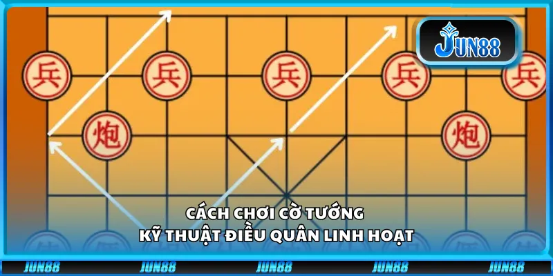 Cách chơi cờ tướng - Kỹ thuật điều quân linh hoạt